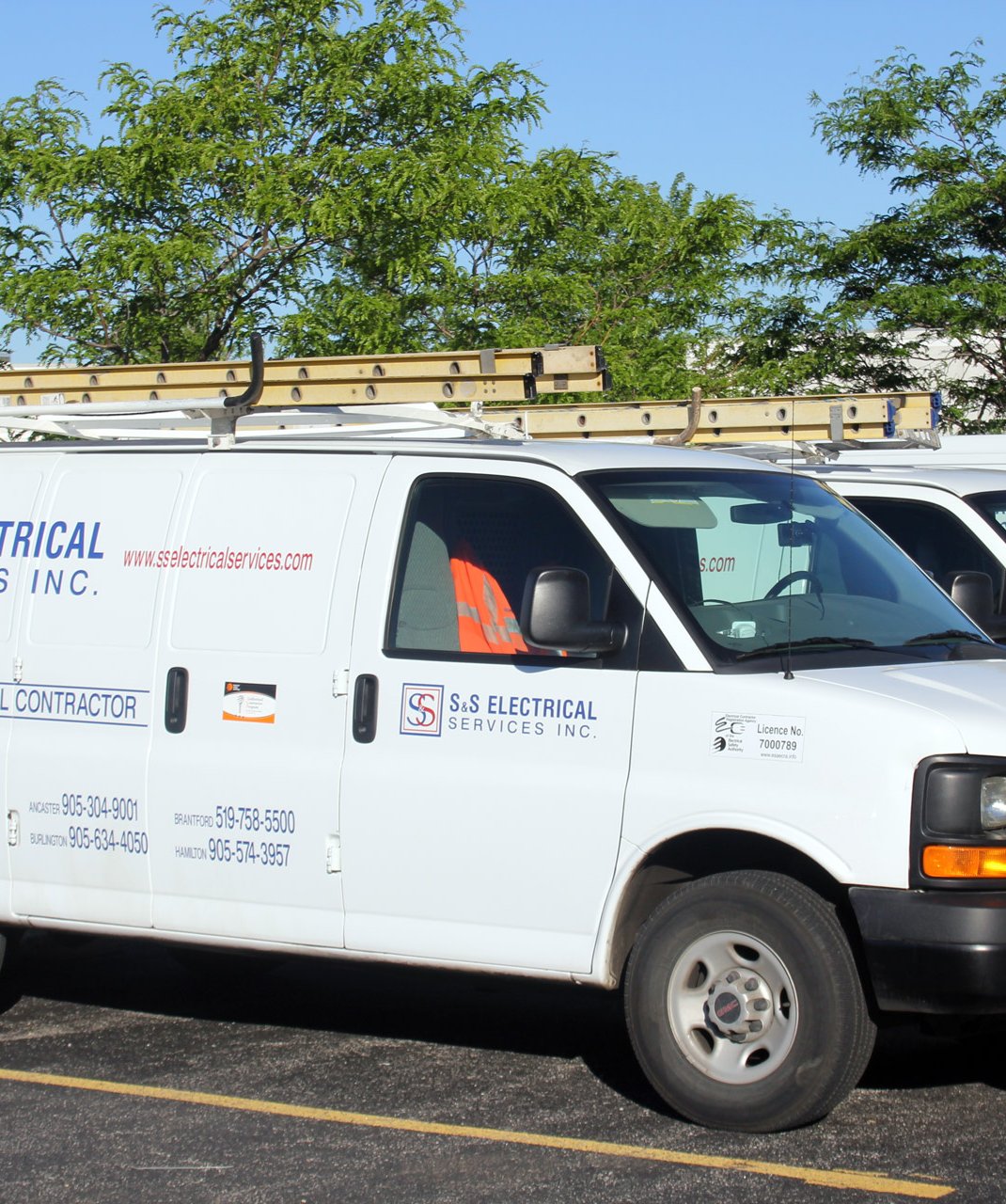 S&S Electrical Services Inc. vehicle
